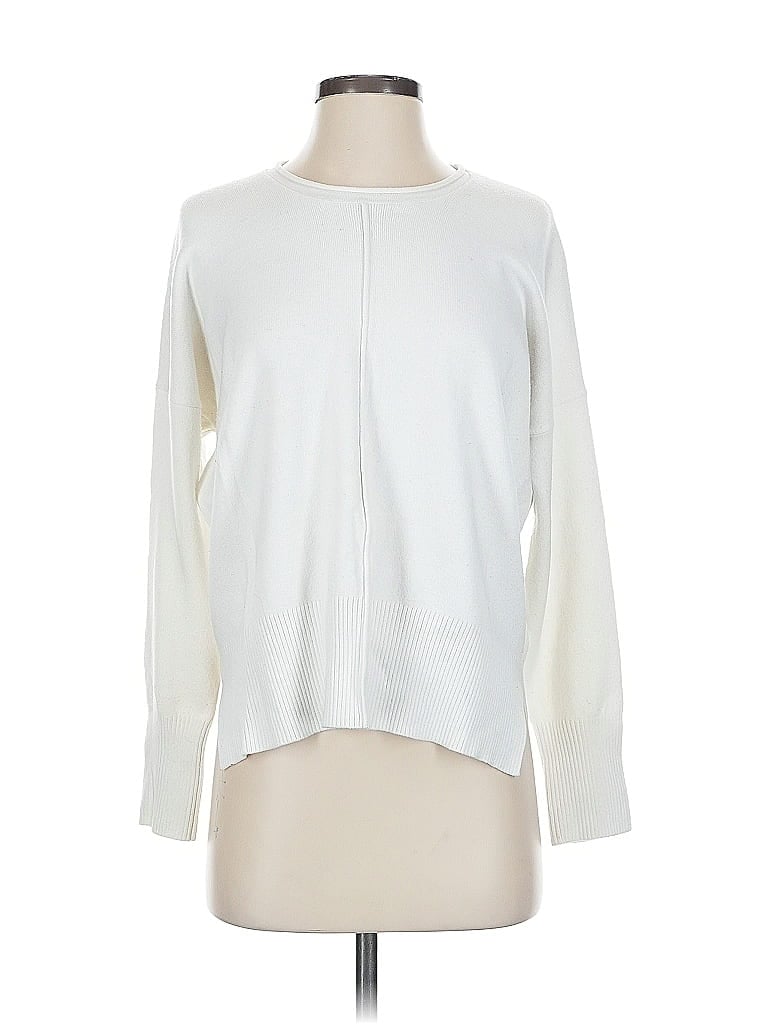 FRENCH CONNECTION Pre-owned Pullover Sweater In White