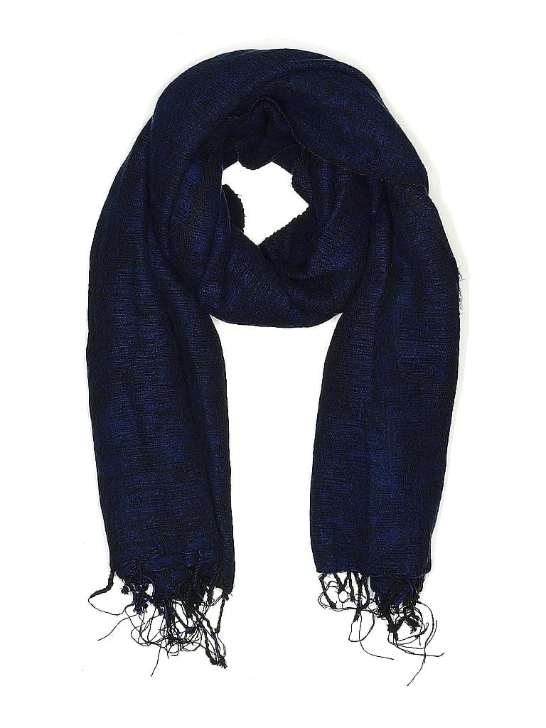 Pre-owned Unbranded Scarf In Blue