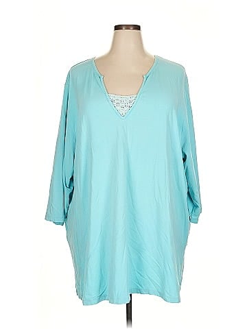 Liz & Me 3/4 Sleeve Blouse (view 1)