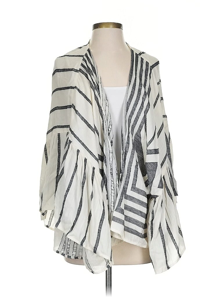 Pre-owned Unbranded Kimono In Silver