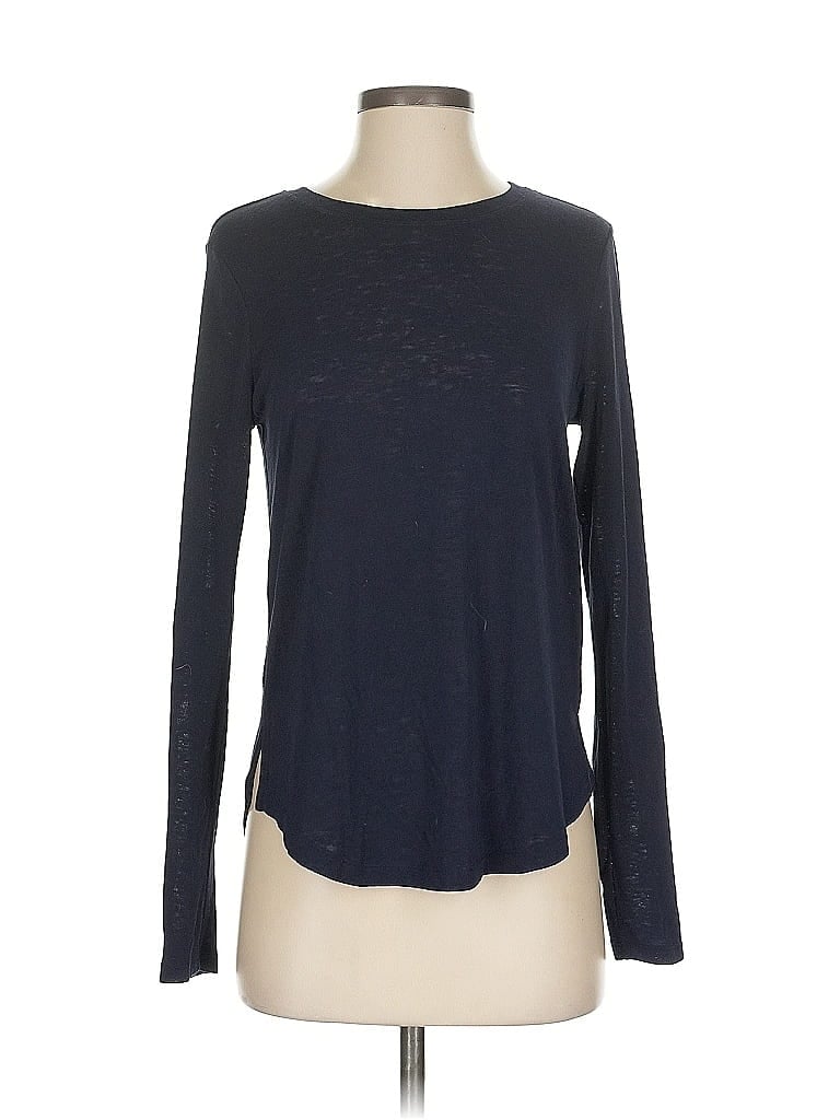 Click to view more detailed imagery on our partner's website Pre-owned Athleta Long Sleeve T-shirt In Blue