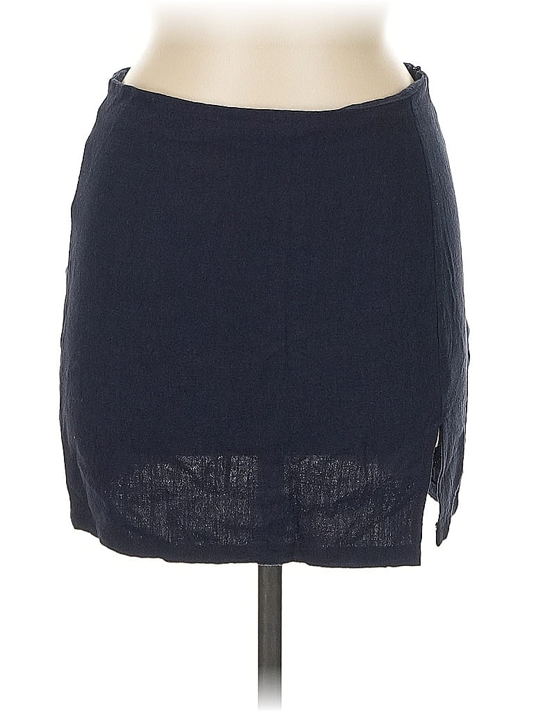 BOOHOO Pre-owned Casual Skirt In Blue
