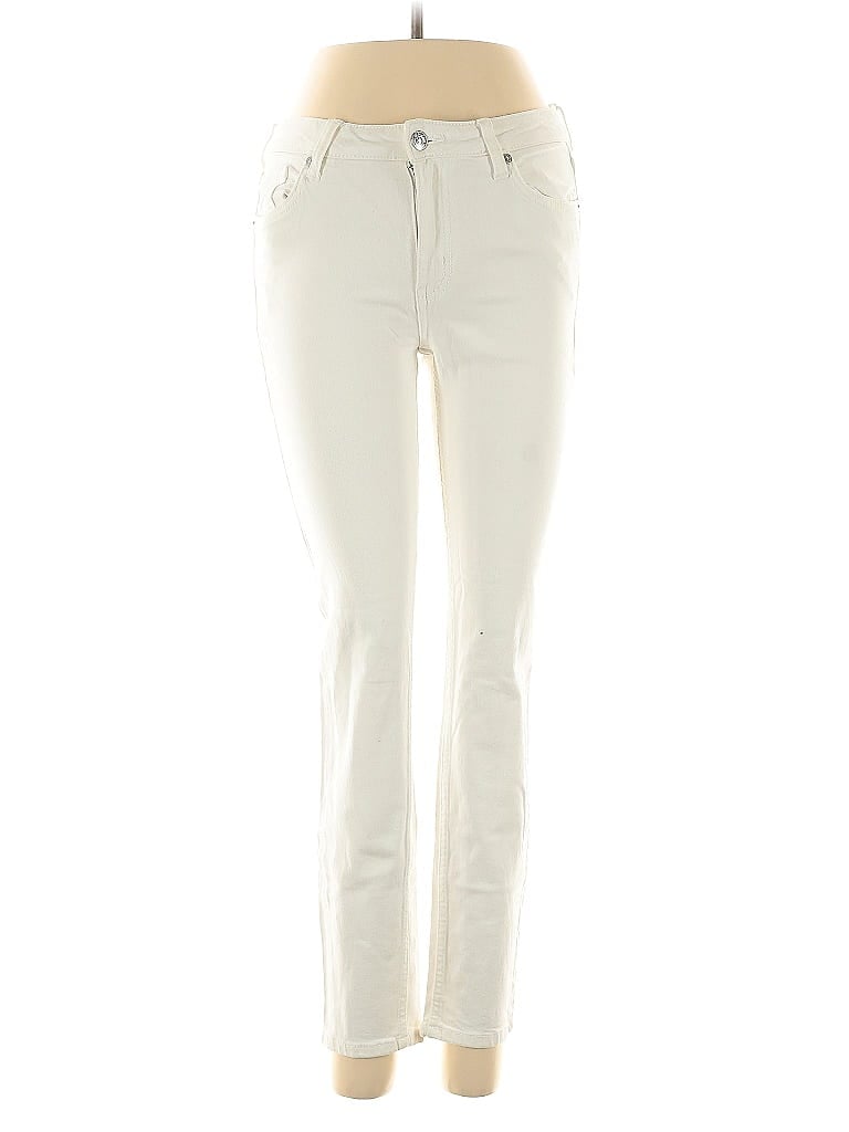 Pre-owned Mng Jeans In White
