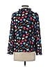 J.Crew 100% Polyester Blue 3/4 Sleeve Blouse Size XS - photo 2