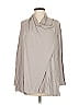 Deletta Gray Long Sleeve Blouse Size XS - photo 1