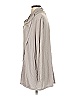 Deletta Gray Long Sleeve Blouse Size XS - photo 5