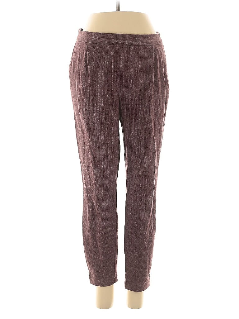 Pre-owned Old Navy Casual Pants In Burgundy