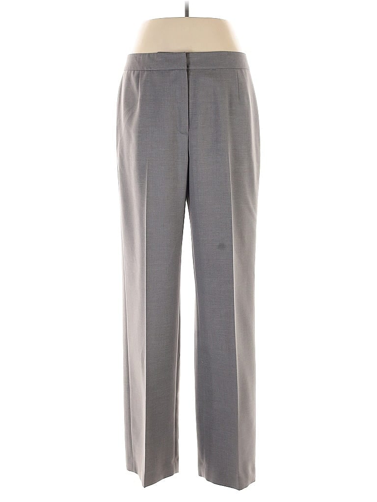 Pre-owned Evan Picone Dress Pants In Gray