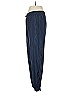 MNG 100% Polyester Solid Blue Casual Pants Size M - photo 5