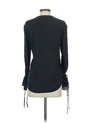 3.1 Phillip Lim Long Sleeve Silk Top (view 2)