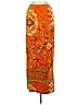 Chacok Paisley Orange Casual Skirt Size 6 (1) - photo 2