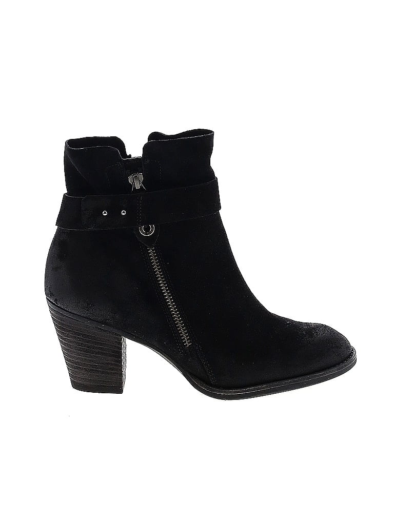 Paul Green Black Ankle Boots Size UK 4 / US 6 - photo 1