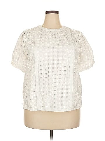 Elizabeth and James Short Sleeve Blouse (view 1)