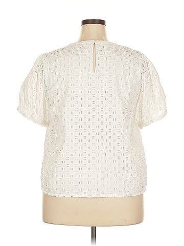 Elizabeth and James Short Sleeve Blouse (view 2)