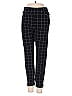 Hue Plaid Black Casual Pants Size S - photo 1