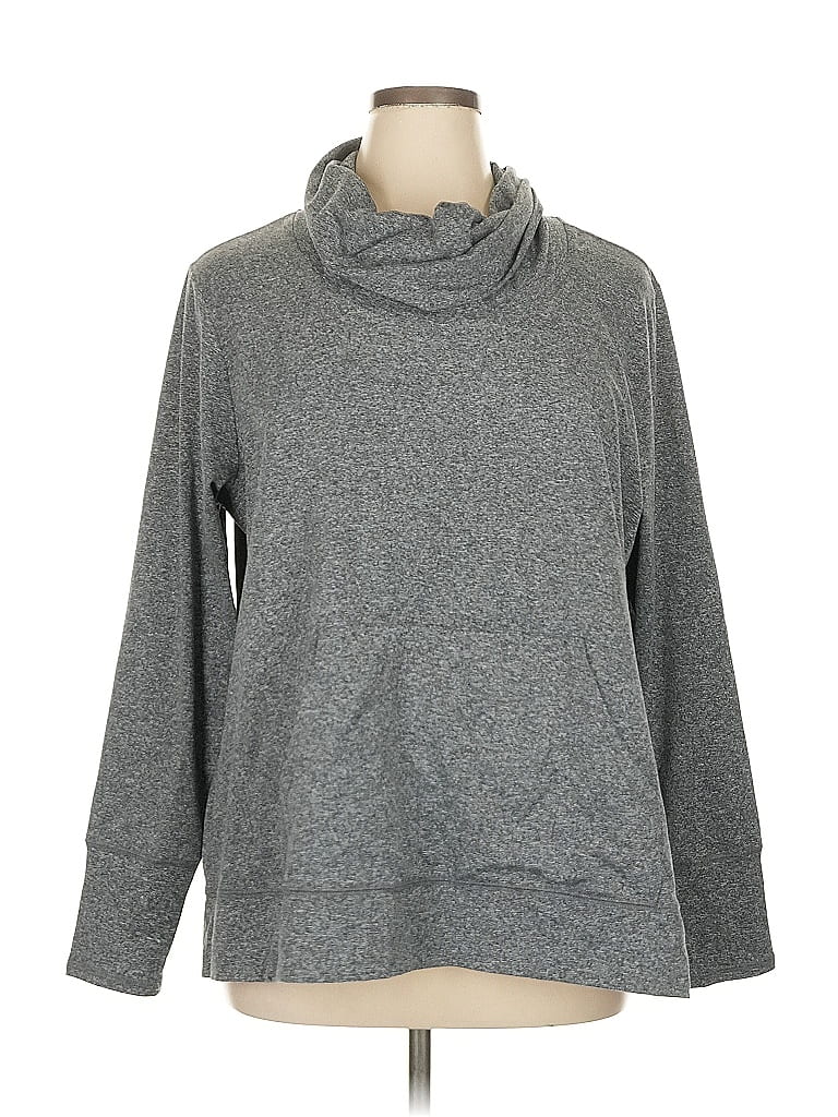 Click to view more detailed imagery on our partner's website Pre-owned Balance Collection Turtleneck Sweater In Gray