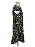 Likely 100% Polyester Floral Black Casual Dress Size 4 - photo 3
