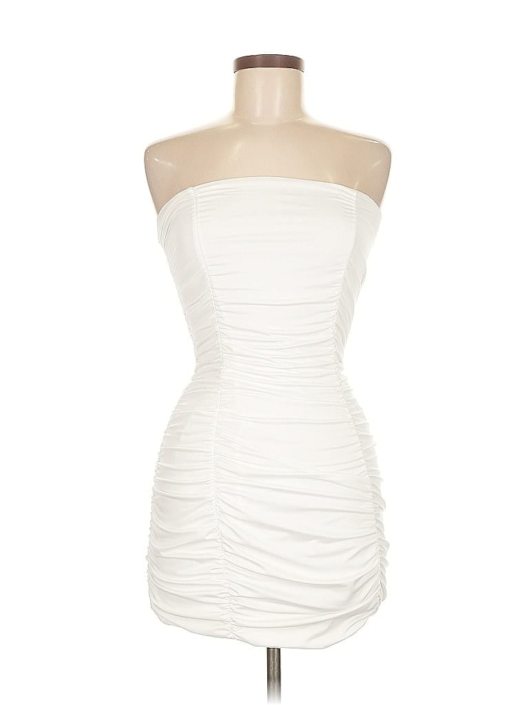 Pre-owned Shein Cocktail Dress In White