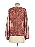 Vince Camuto 100% Polyester Red Long Sleeve Blouse Size XXS - photo 2