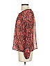 Vince Camuto 100% Polyester Red Long Sleeve Blouse Size XXS - photo 5