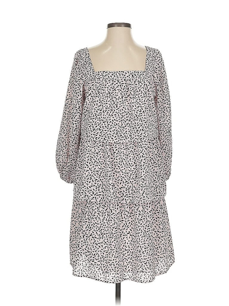 Pre-owned Who What Wear Casual Dress In White