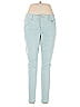 SO Color Block Teal Jeans Size 13 - photo 1