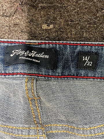 Flag & Anthem Blue Jeans Size 32 waist