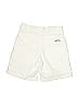 Garb 100% Polyester Solid Ivory Khaki Shorts Size 5-6 - photo 2