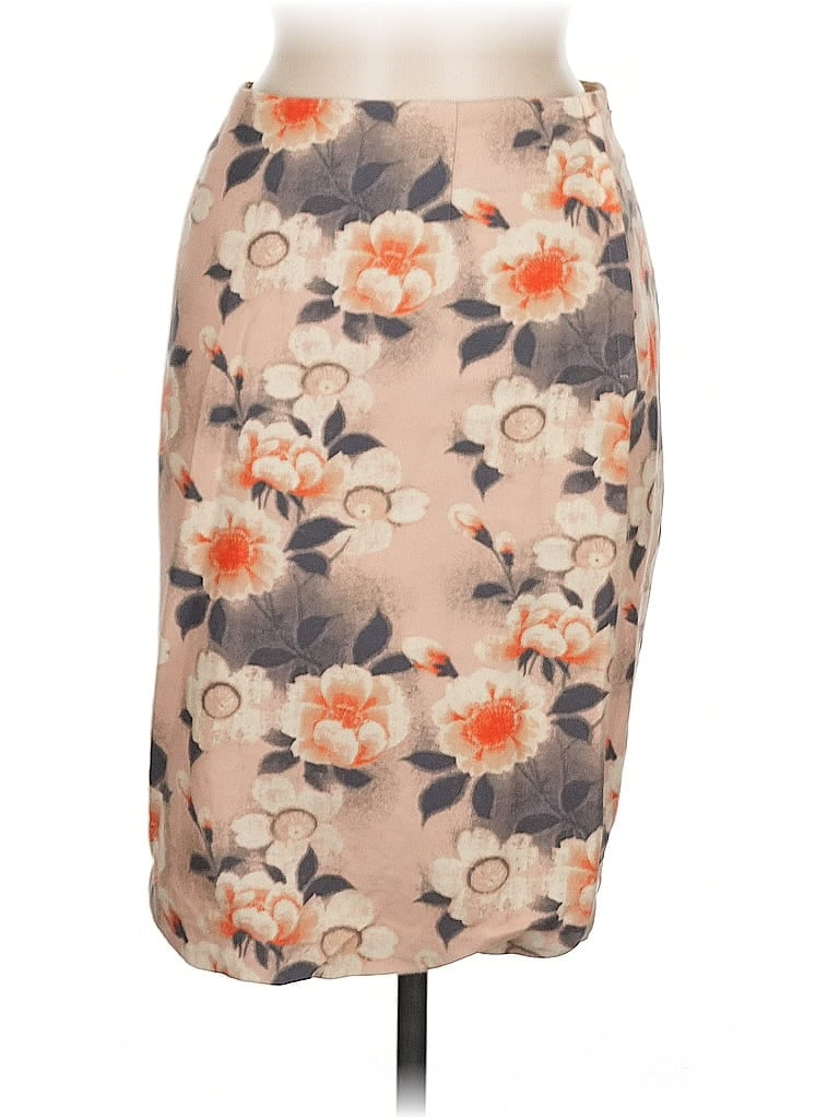 Pre-owned H&m Formal Skirt In Brown