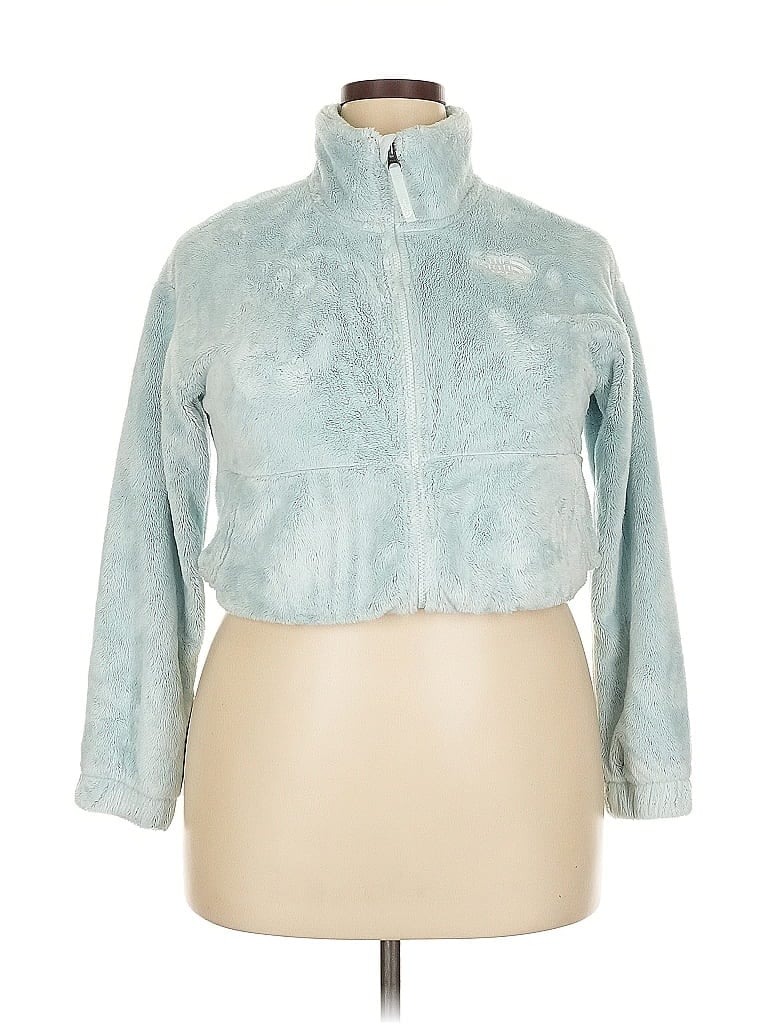 Pre-owned The North Face Cardigan Sweater In Blue