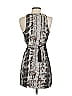Armani Exchange 100% Rayon Graphic Gray Cocktail Dress Size 0 - photo 2