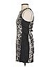 Armani Exchange 100% Rayon Graphic Gray Cocktail Dress Size 0 - photo 4