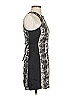 Armani Exchange 100% Rayon Graphic Gray Cocktail Dress Size 0 - photo 3