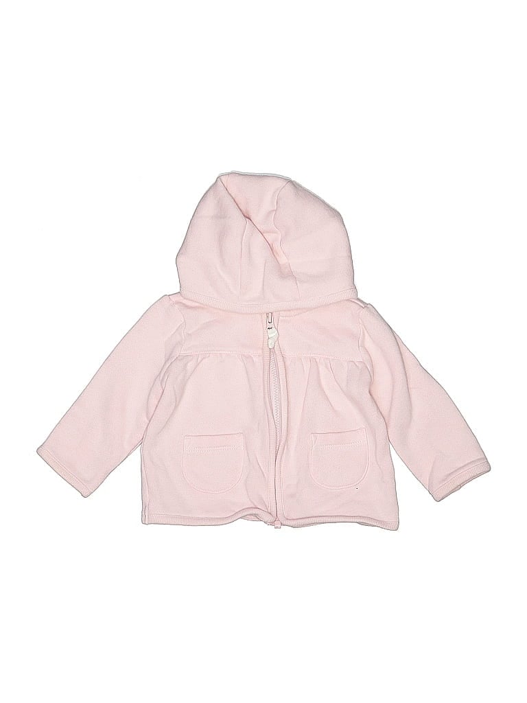 CARTER'S Pre-owned Babies' Zip Up Hoodie In Pink