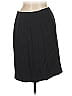 Yeohlee 100% Silk Solid Black Silk Skirt Size 8 - photo 2