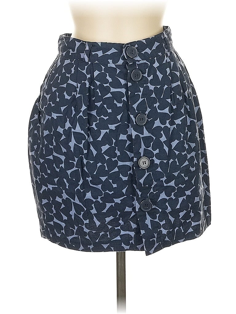 Pre-owned H&m Casual Skirt In Blue