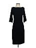 David David Meister Solid Black Cocktail Dress Size 4 - photo 1