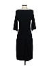 David David Meister Solid Black Cocktail Dress Size 4 - photo 2