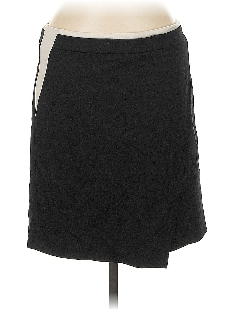 Pre-owned White House Black Market Casual Skirt In Black