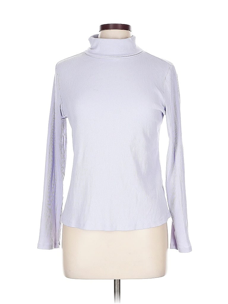 Pre-owned Old Navy Turtleneck Sweater In Purple