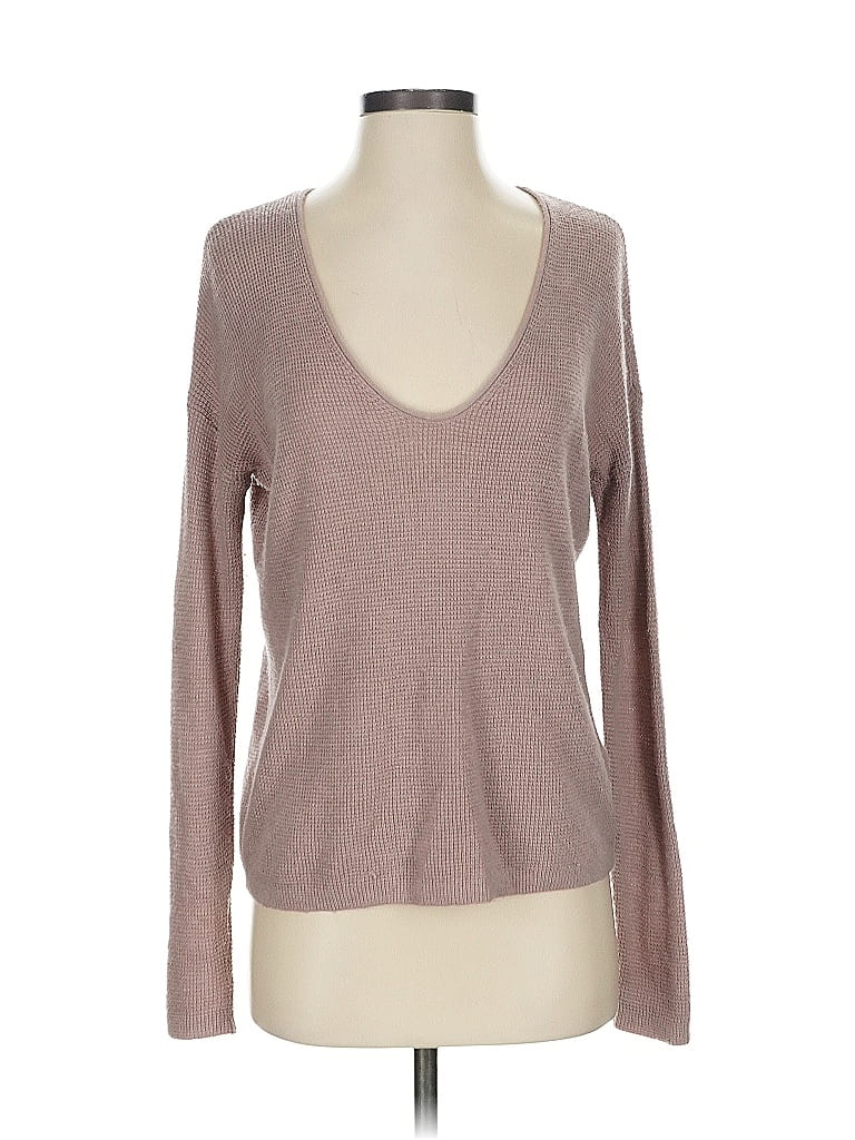 Pre-owned Bp. Long Sleeve T-shirt In Brown