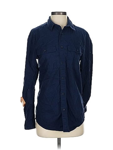 Bershka Long Sleeve Button-Down Shirt (view 1)