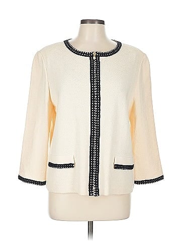 St. John Collection Wool Cardigan (view 1)