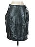 Izzy 100% Leather Black Faux Leather Skirt Size 4 - photo 2