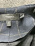 Theory Argyle Black Blue Casual Dress Size P (petite) - photo 6