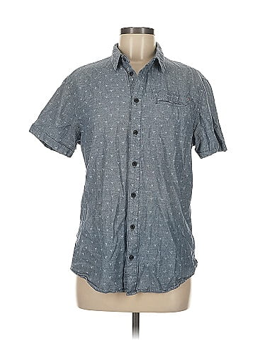 Blends Short Sleeve Button-Down Shirt (view 1)