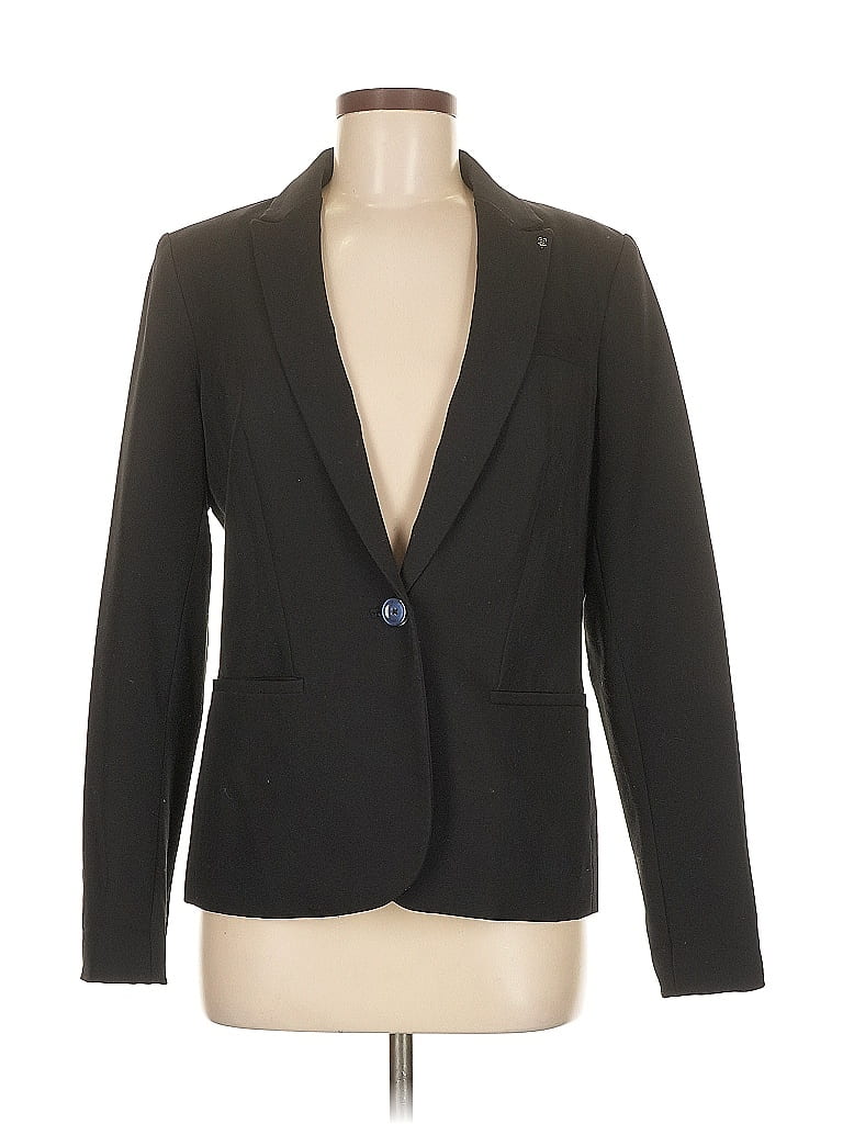 Pre-owned Tommy Hilfiger Blazer Jacket In Black