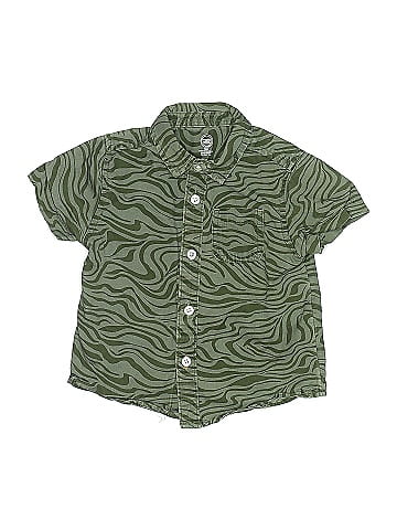 Wonder Nation Short Sleeve Button-Down Shirt (view 1)
