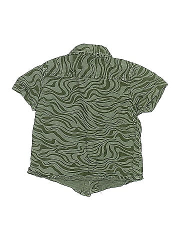 Wonder Nation Short Sleeve Button-Down Shirt (view 2)