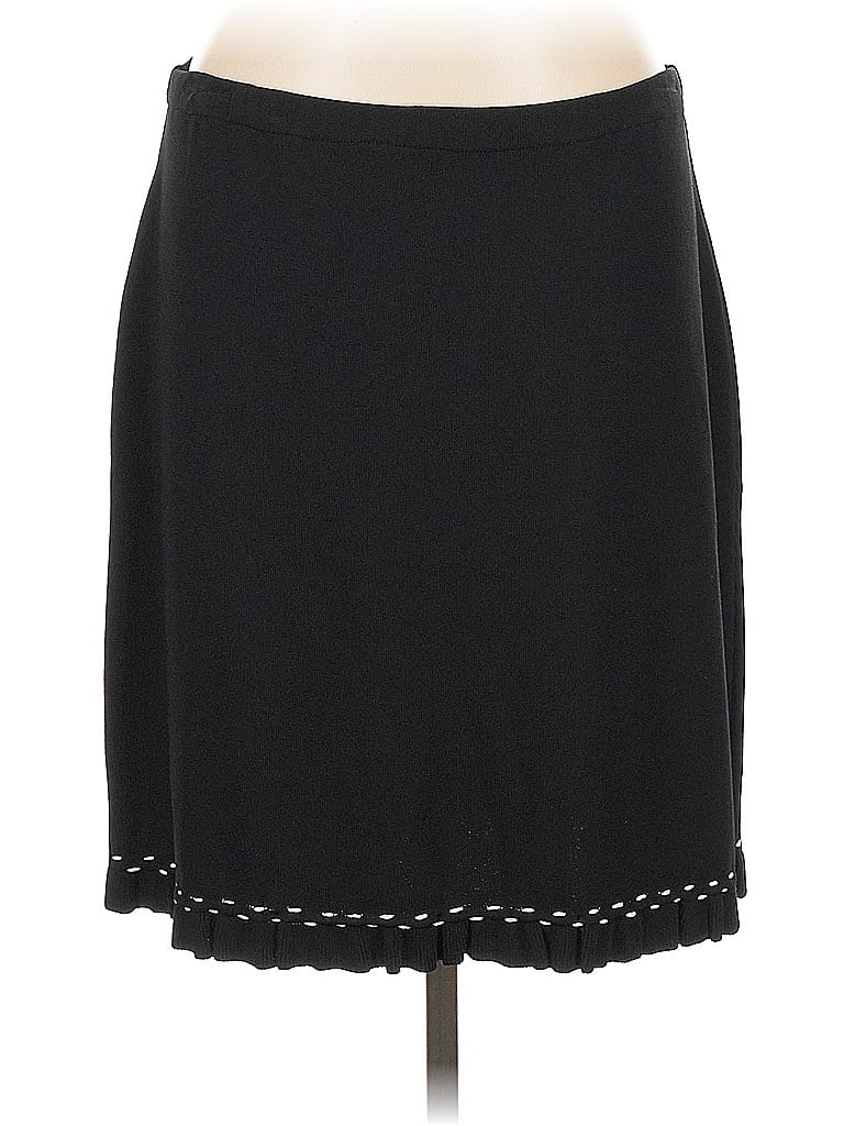 Pre-owned Max Studio Casual Skirt In Black